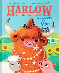 Harlow the Highland Cow Doesn’t Know How to Moo