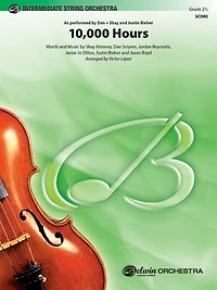 10,000 Hours: As Performed by Dan + Shay and Justin Bieber, Conductor Score