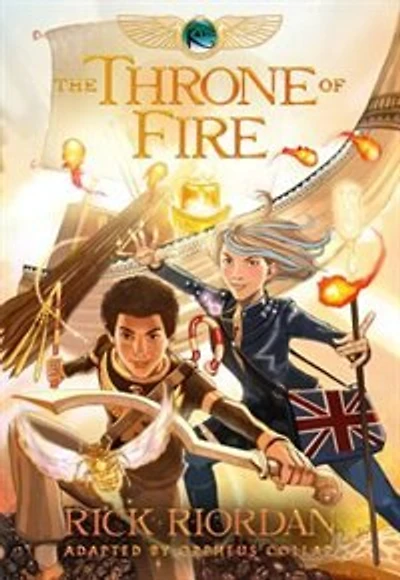 The Kane Chronicles, Book Two The Throne Of Fire: The Graphic Novel