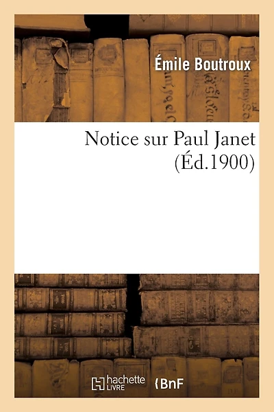 Notice Sur Paul Janet