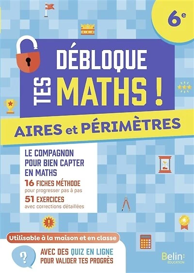 Aire et périmètre: 6e
