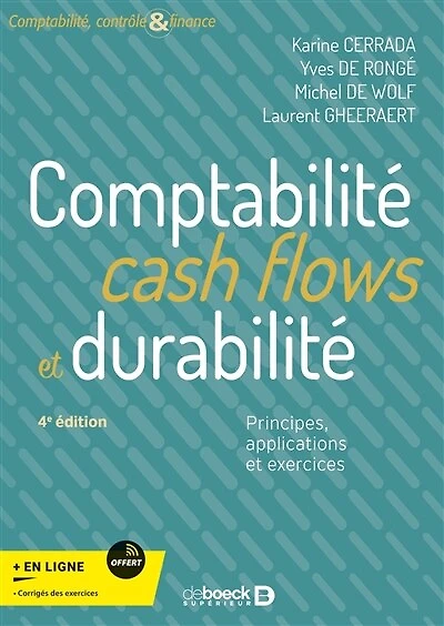Comptabilité, cash flows et durabilité: Principes, applications et exercices