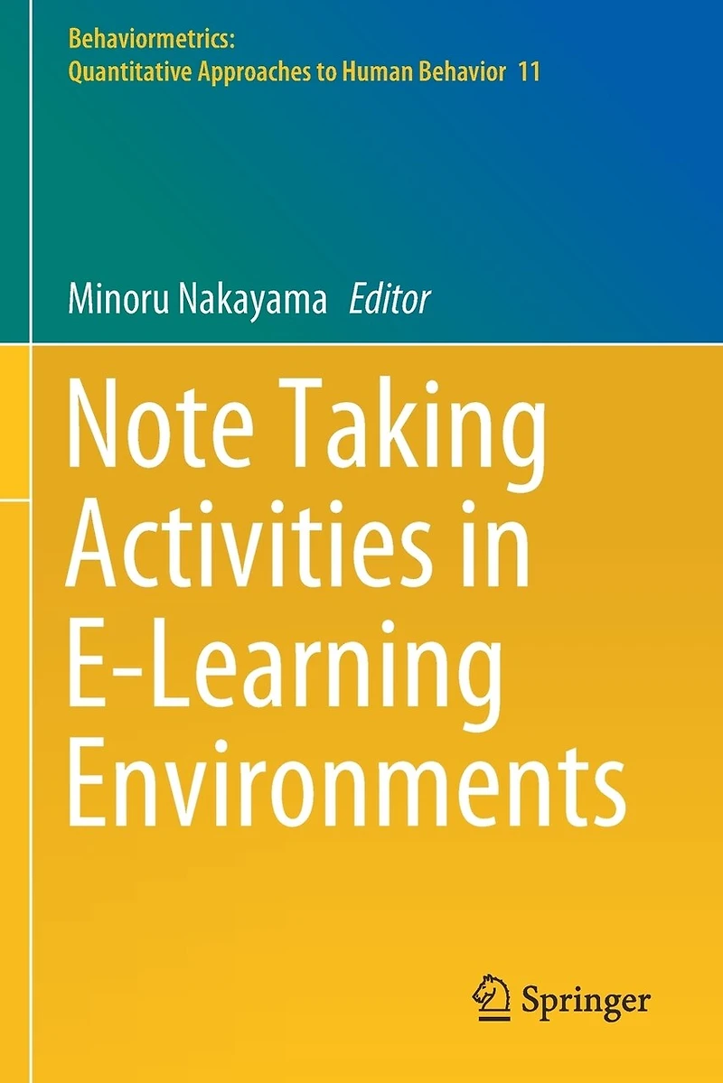 Note Taking Activities in E-Learning Environments