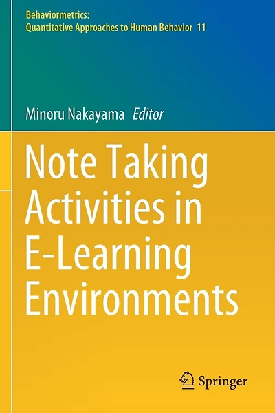 Note Taking Activities in E-Learning Environments