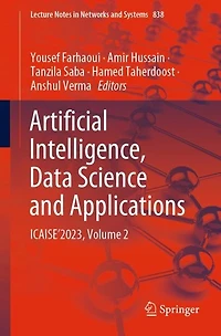 Artificial Intelligence, Data Science and Applications: ICAISE'2023