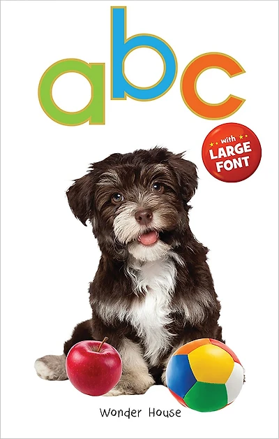 ABC - Early Learning Board Book With Large Font : Big Books Series