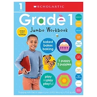 First Grade Jumbo Workbook: Scholastic Early Learners (Jumbo Workbook)