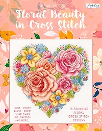 Floral Beauty in Cross Stitch: 16 Floral Cross Stitch Designs