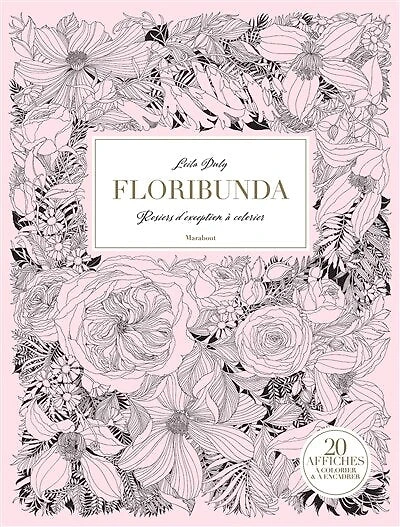 Floribunda Rosiers d'exception à colorier