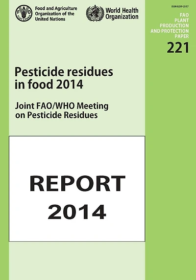 Pesticides Residues in Food 2014