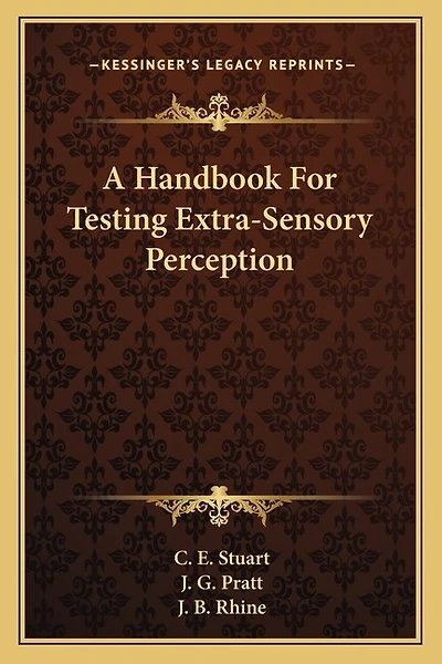 A Handbook for Testing Extra-Sensory Perception