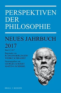 Perspektiven der Philosophie: Neues Jahrbuch. Band 43 – 2017