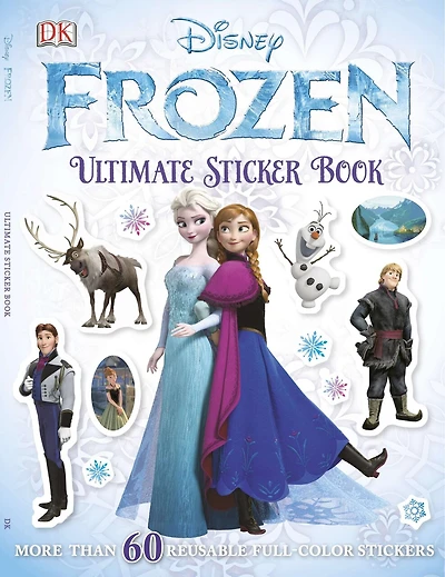 Ultimate Sticker Book: Frozen: More Than 60 Reusable Full-color Stickers