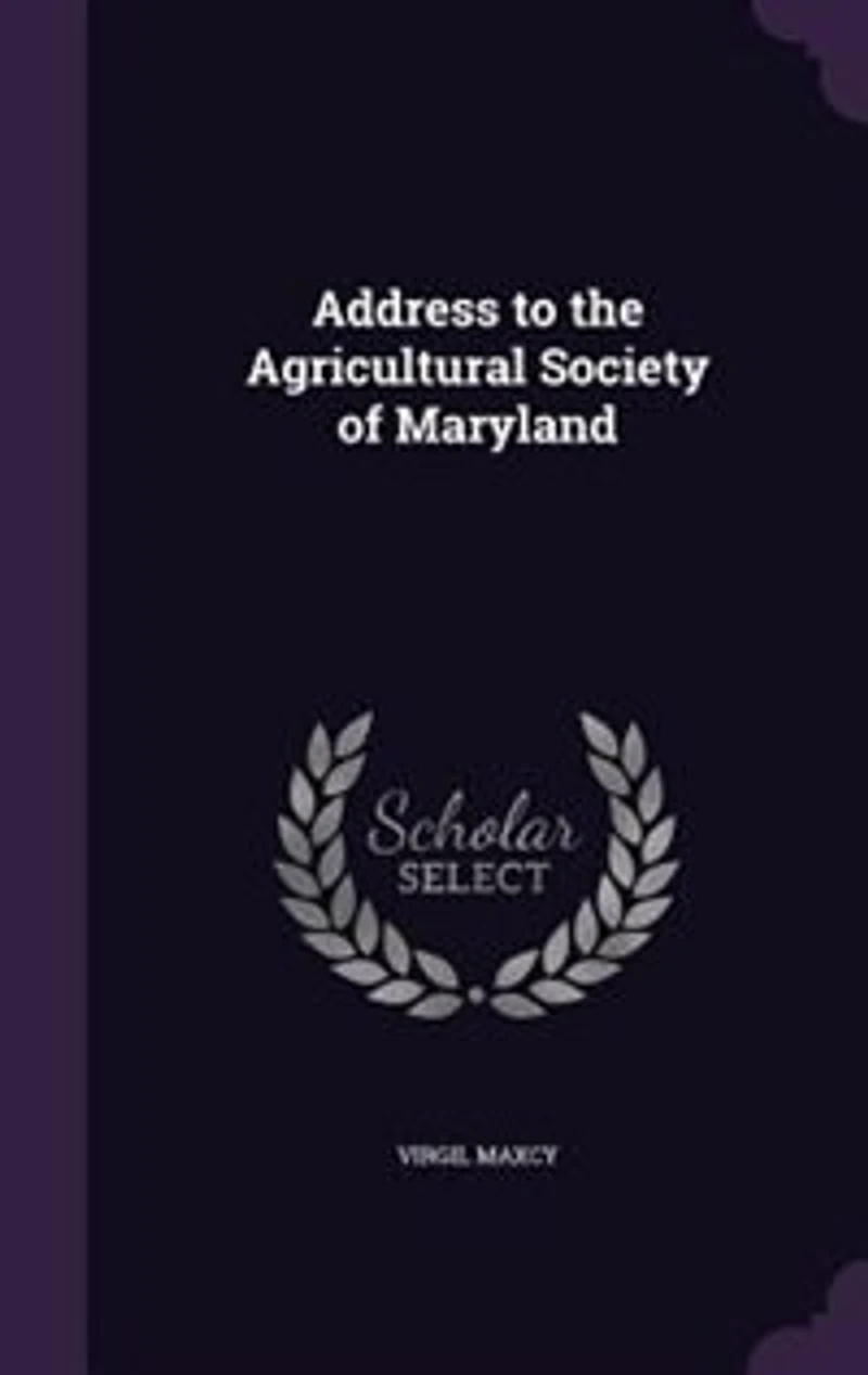 Address to the Agricultural Society of Maryland
