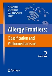 Allergy Frontiers: Classification And Pathomechanisms