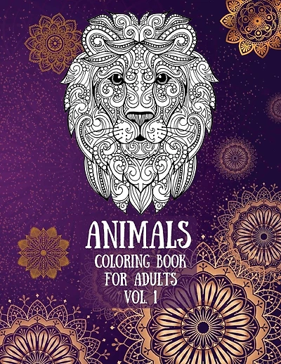 Animals Coloring Book for Adults Vol. 1