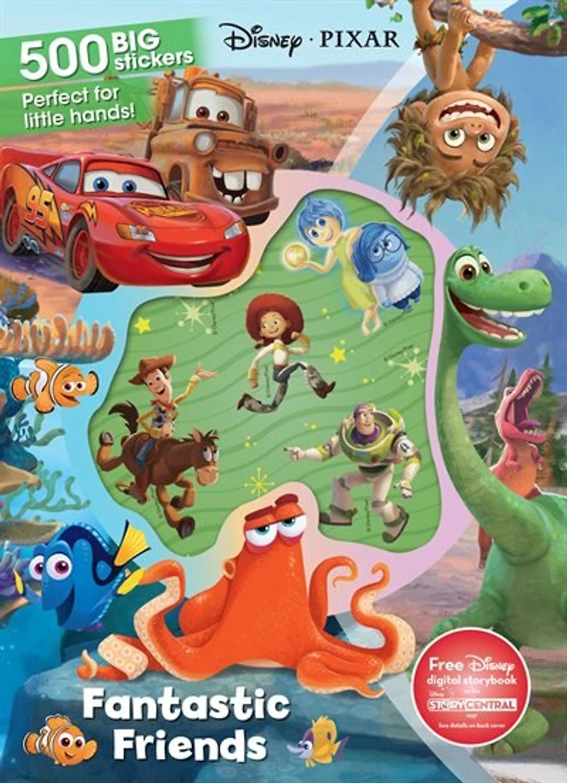 Disney Pixar Fantastic Friends: 500 Big Stickers