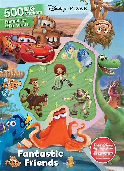 Disney Pixar Fantastic Friends: 500 Big Stickers
