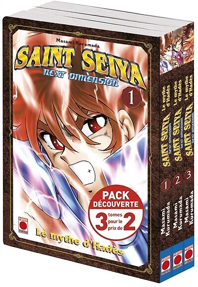 Pack decouv. saint seiya next.. t01-t03