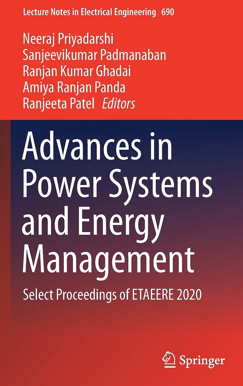 Advances Power Systems and Energy Management: Select Proceedings of ETAEERE 2020