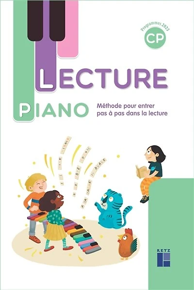 Lecture piano CP: méthode pour entrer pas à pas dans la lecture