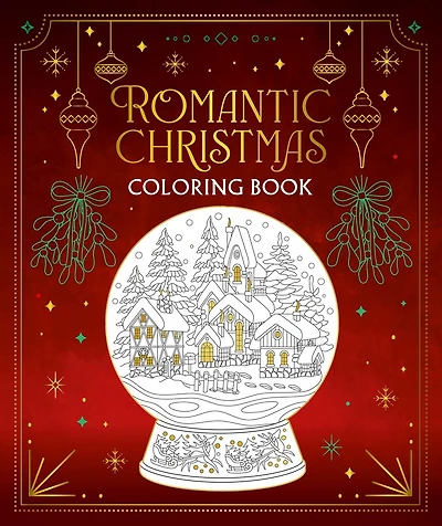 Romantic Christmas Coloring Book