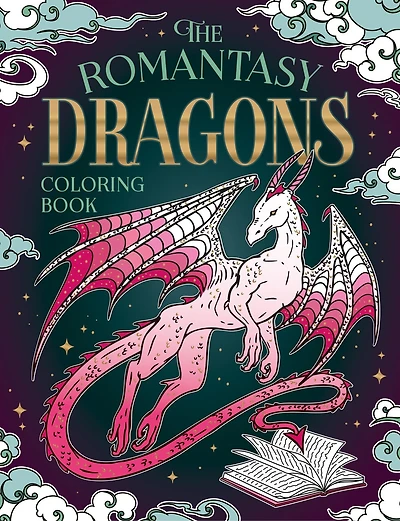 The Romantasy Dragons Coloring Book: A Fantastical Journey of Color and Creativity