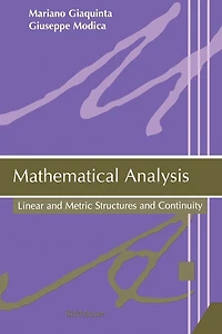 Mathematical Analysis: Linear and Metric Structures and Continuity