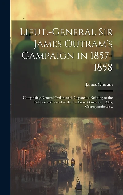 Lieut.-General Sir James Outram's Campaign in 1857-1858: Comprising General Orders and Despatches Relating to the Defence and Relief of the Lucknow Garrison ... Also, Correspondence ..