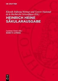 Lutezia: Berichte über Politik, Kunst und Volksleben