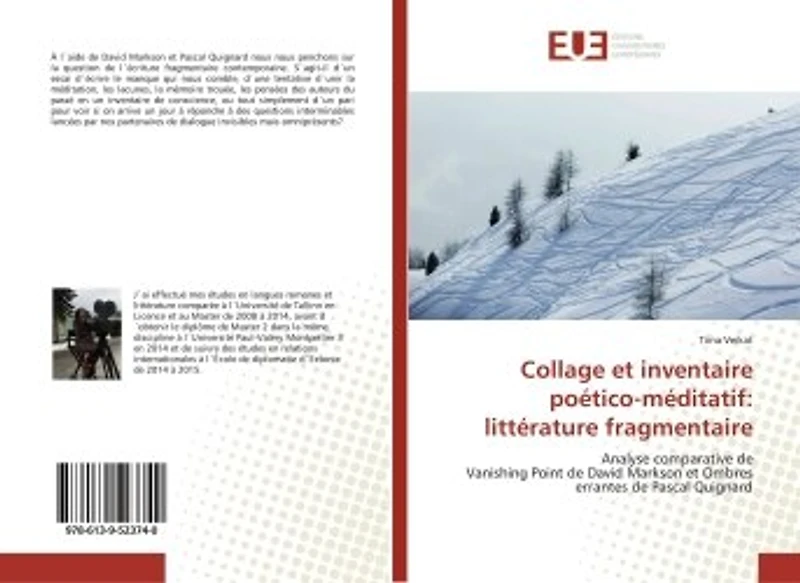 Collage et inventaire poético-méditatif: littérature fragmentaire