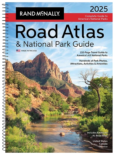 2025 Road Atlas & National Park Guide: Ratg