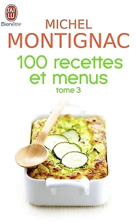 100 recettes et menus: recettes inédites à index glycémique bas