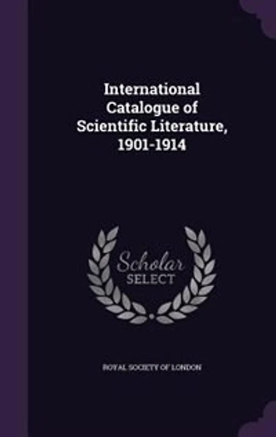 International Catalogue of Scientific Literature