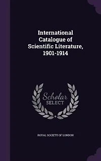 International Catalogue of Scientific Literature