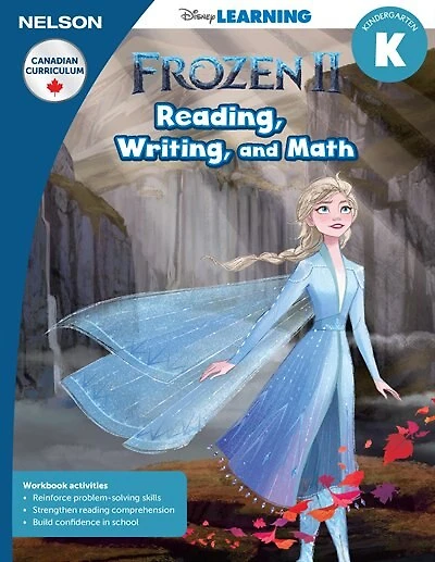 DISNEY FROZEN 2 READING WRITING AND MATH K