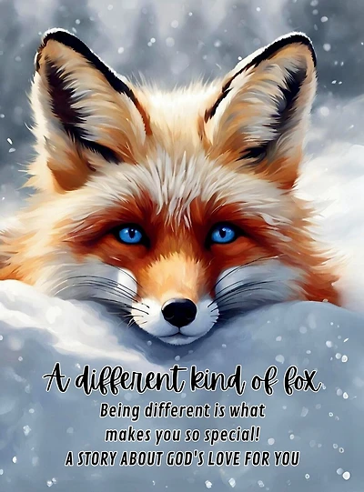 A different kind of fox: Being different is what makes you so special! A story about God's love for you.