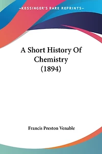 A Short History Of Chemistry (1894)