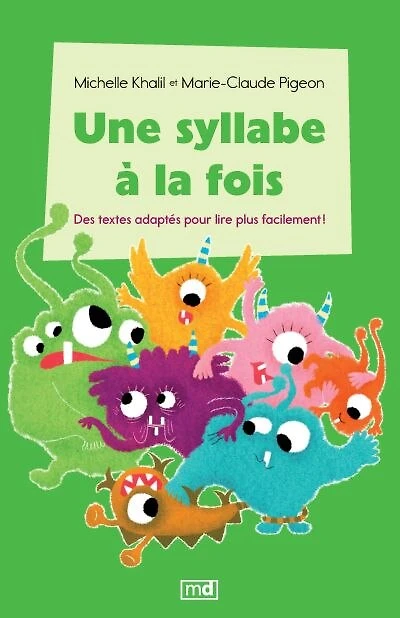 Une syllabe à la fois - coffret Série verte: Des textes adaptés pour lire plus facilement!