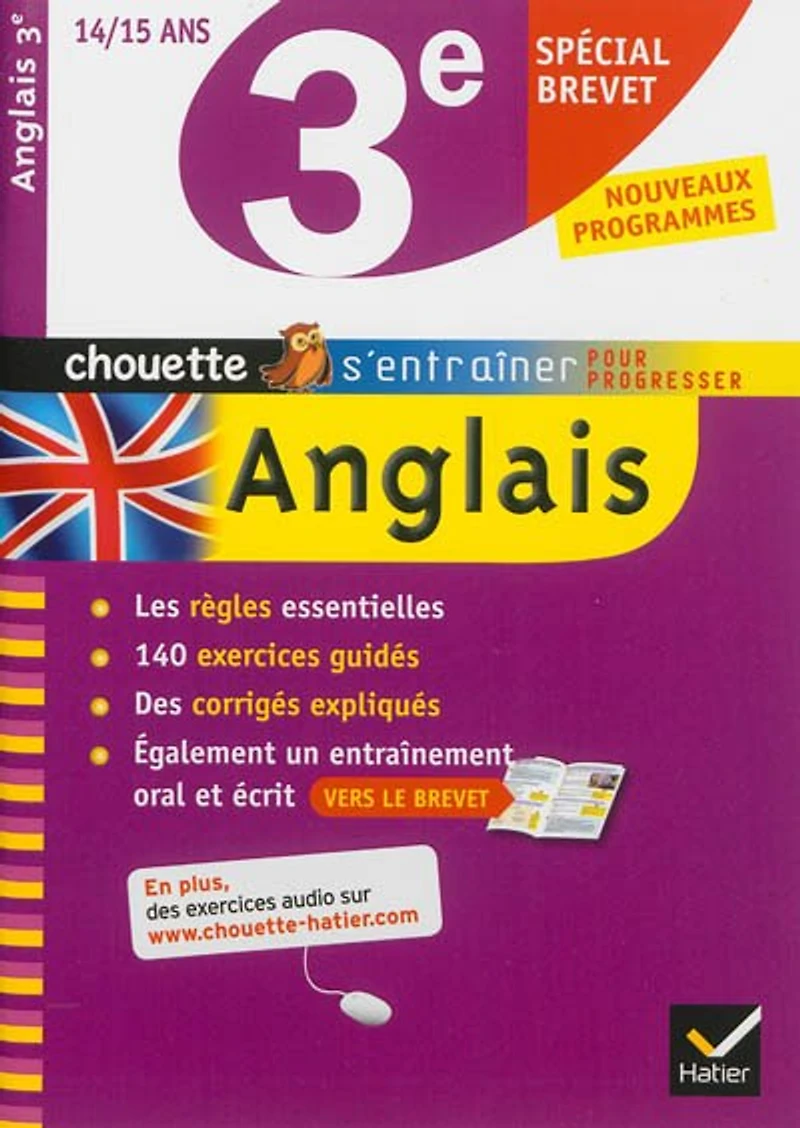 Anglais 3e, 14-15 ans: spécial brevet