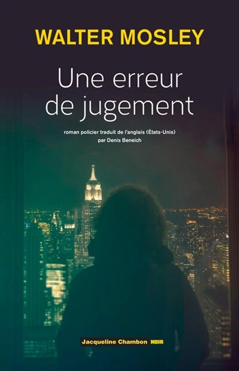 Une erreur de jugement: roman policier