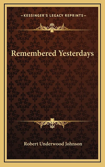 Remembered Yesterdays