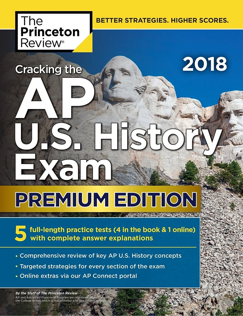 Cracking the AP U.S. History Exam 2019, Premium Edition: 5 Practice Tests + Complete Content Review