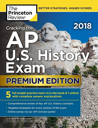 Cracking the AP U.S. History Exam 2019, Premium Edition: 5 Practice Tests + Complete Content Review