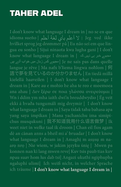 I don't know what language I dream in