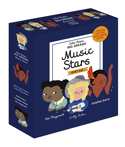 Little People, BIG DREAMS: Music Stars: 3 books from the best-selling series! Ella Fitzgerald - Dolly Parton Josephine Baker