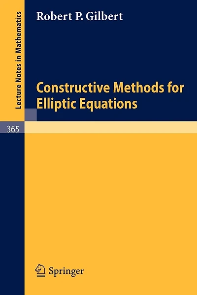 Constructive Methods for Elliptic Equations