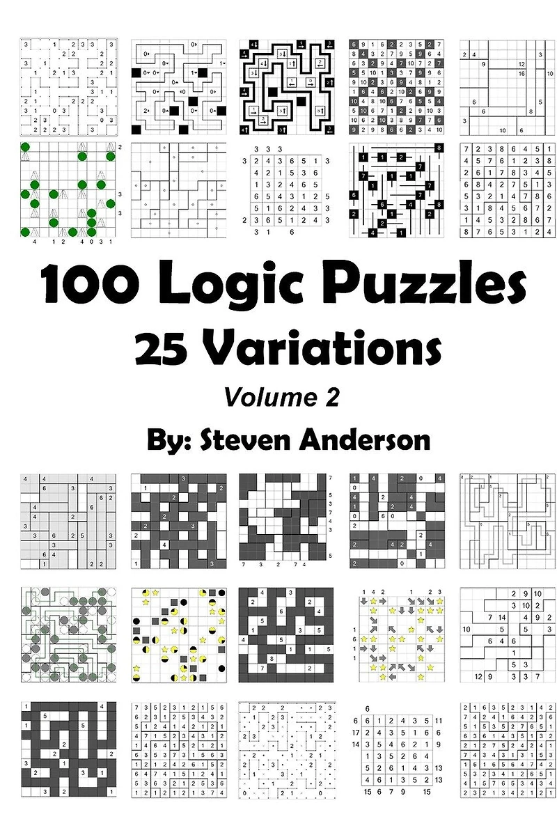 100 Logic Puzzles - 25 Variations: Volume 2