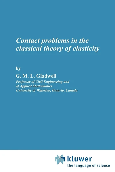 Contact Problems In The Classical Theory Of Elasticity