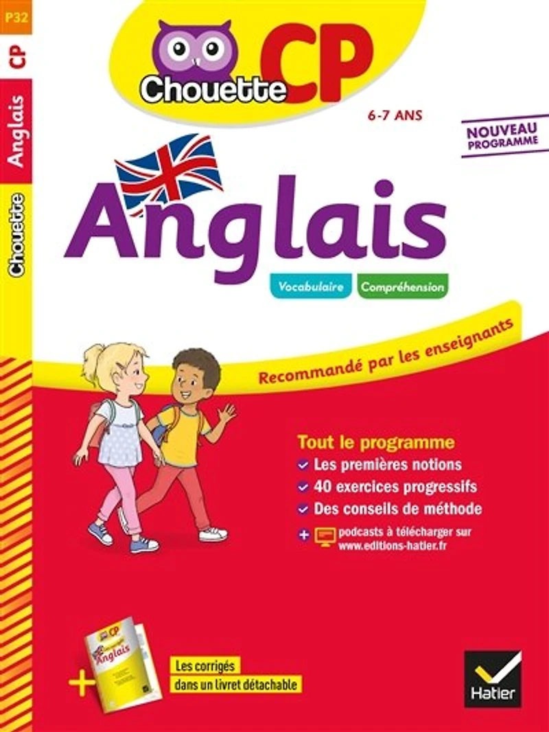 Anglais CP, 6-7 ans: nouveau programme